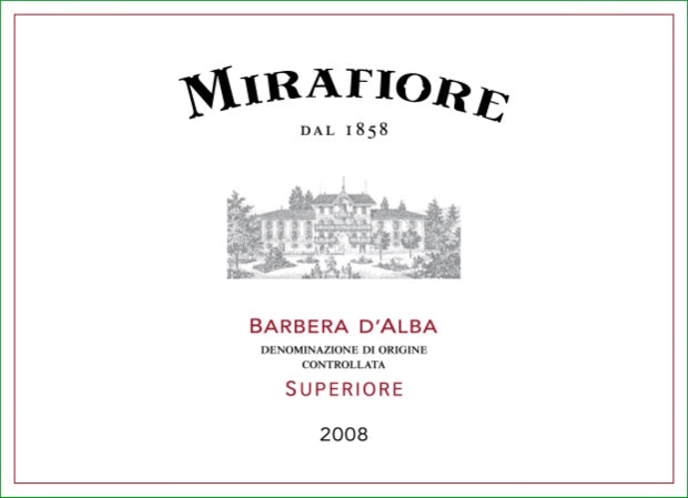Mirafiore - Barbera d'Alba 2023 (750ml)