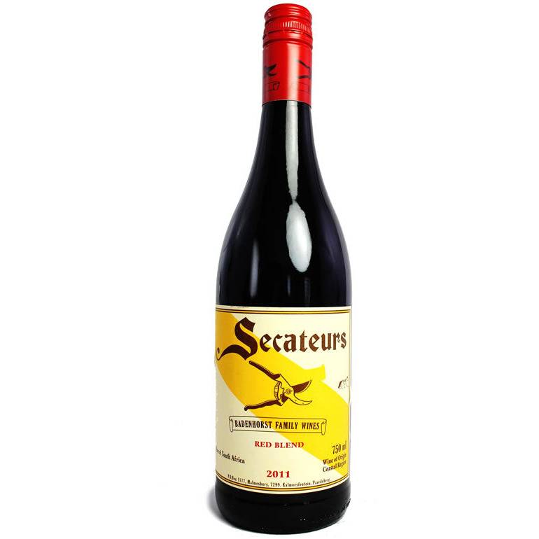 A A Badenhorst Secateurs Red 2023 750ml