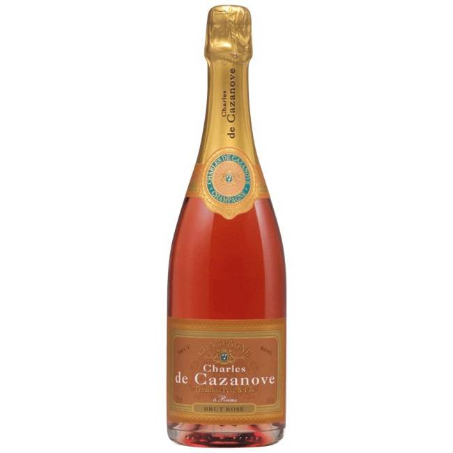 Charles de Cazanove Tradition Brut Rosé Champagne NV (750 ml)