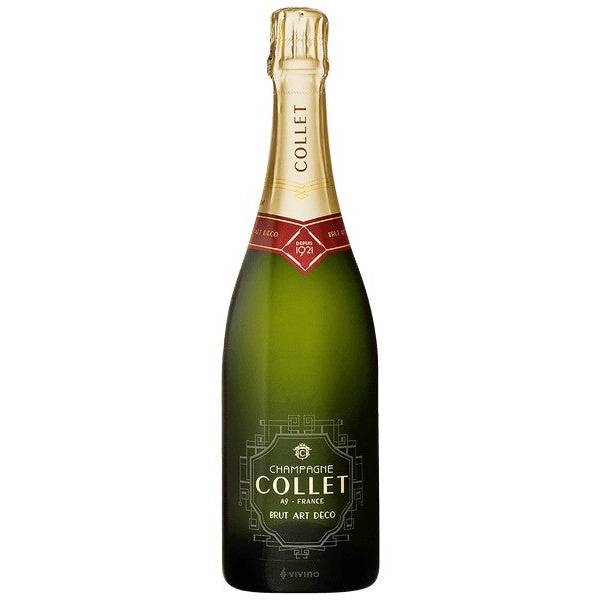 Collet Art Déco Brut Champagne NV (750 ml)