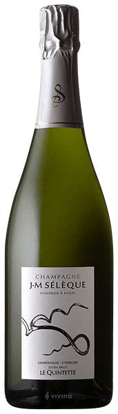 J-M Sélèque - Le Quintette Chardonnay 5 Terroirs Extra Brut Champagne NV (750ml)