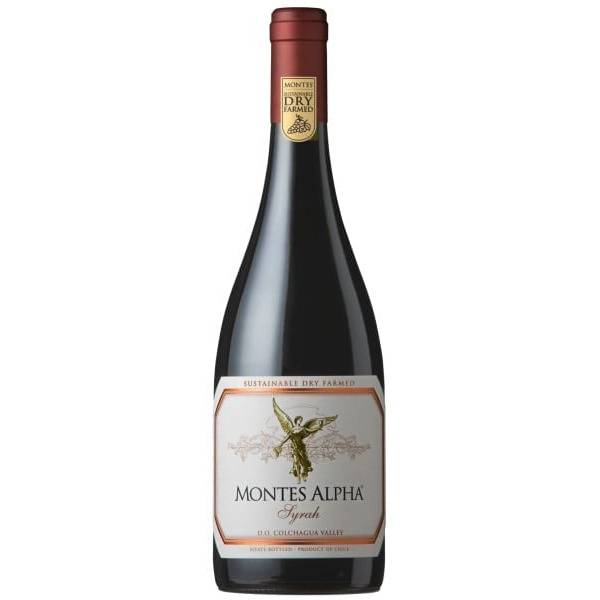 Montes Alpha Syrah Colchagua Valley 2021 750ml