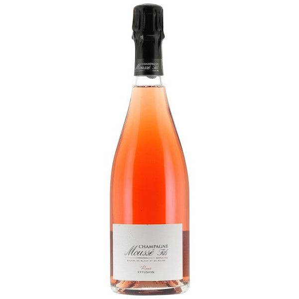 Moussé Fils Effusion Brut Rosé Champagne NV (750 ml)