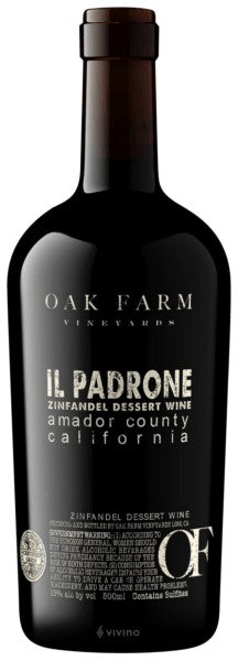 Oak Farm - Single Vineyard Series Estate Grown Il Padrone Zinfandel 2016 (500ml)