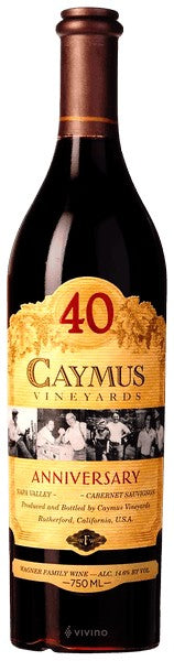 Caymus Vineyards - 40th Anniversary Cabernet Sauvignon 2012 (750ml)