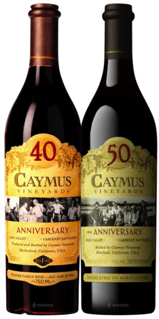 Caymus Vineyards - Anniversary 2 Pack (50th and 40th) (2-pack 750ml)