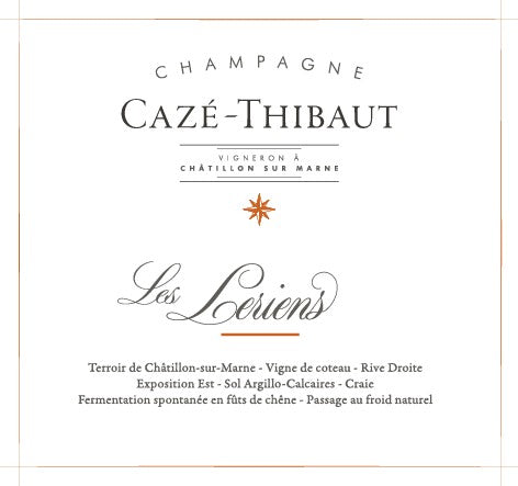 Caze-Thibaut - 'Les Leriens' Champagne Extra Brut 2018 (750ml)