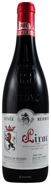 Château de Ségriés - Cuvée Réservée Lirac 2022 (750ml)