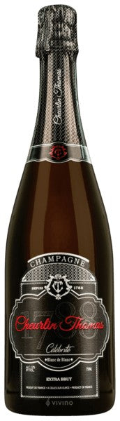 Cheurlin Thomas Célébrité Blanc de Blanc Extra Brut Champagne NV (750ml)