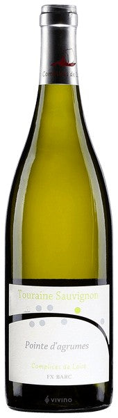 Complices de Loire Pointe d'Agrumes Touraine Sauvignon 2021 (750ml)