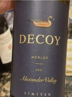 Decoy - Limited Merlot 2022 (750ml)