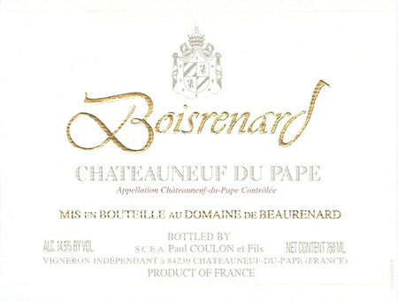 Domaine de Beaurenard - Châteauneuf-du-Pape Boisrenard 2001 (750ml)