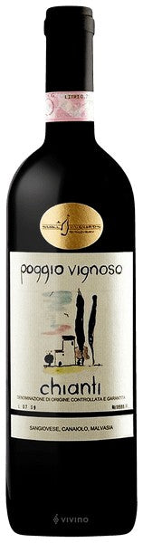 Fattoria Bibbiani - Poggio Vignoso Chianti 2021 (750ml)