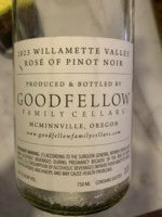 Goodfellow - Rosé of Pinot Noir 2023 (750ml)