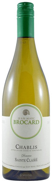 Jean-Marc Brocard - Domaine Sainte Claire Chablis 2022 (750ml)