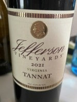 Jefferson Vineyards - Tannat 2022 (750ml)