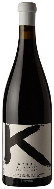 K Vintners - Syrah Milbrandt Wahluke Slope Columbia Valley 2019 (750ml)