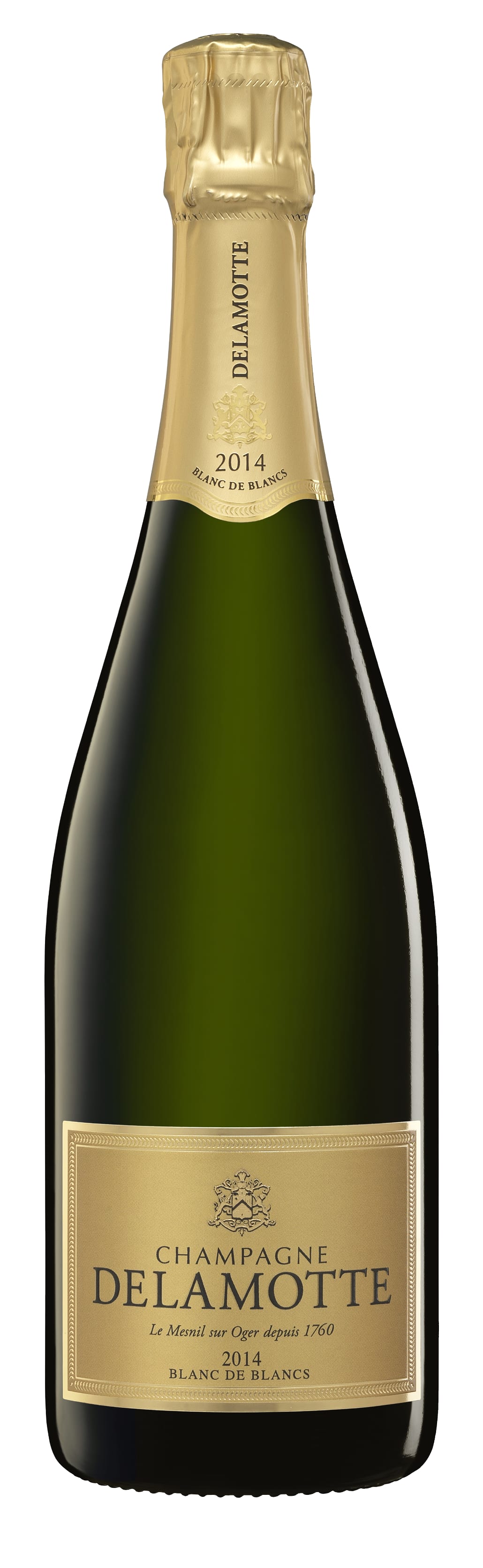 Delamotte Blanc de Blancs Brut Champagne Grand Cru 'Le Mesnil-sur-Oger' 2014 (750ml)