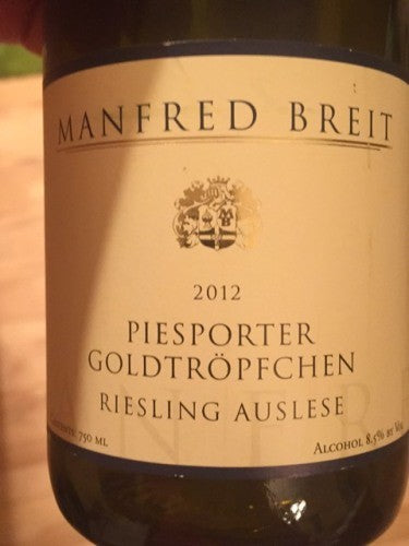 Manfred Breit - Piesporter Goldtröpfchen Riesling Auslese 2023 (750ml)