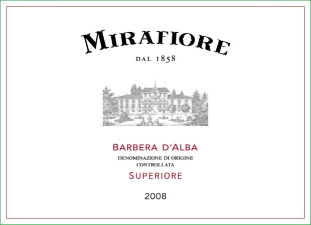 Mirafiore - Barbera d'Alba 2019 (750ml)