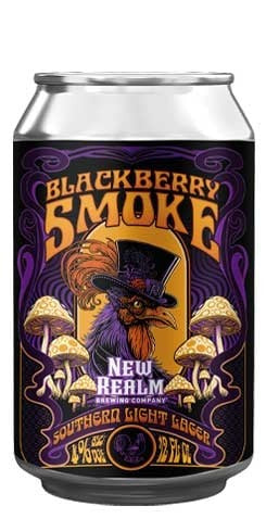 New Realm Brewing Company - Blackberry Smoke Southern Light Lager (24 pack 12oz cans)