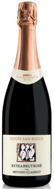 Tenuta Carretta - Cuvée San Rocco Extra Brut Rosé NV (750ml)