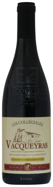 Vignobles du Soleil - Reserve Paul Blisson Les Collégiales Vacqueyras 2017 (750ml)