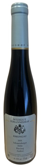 Weingut Johannishof (H.H. Eser) - Johannisberger Holle Riesling Auslese 2001 (375ml)