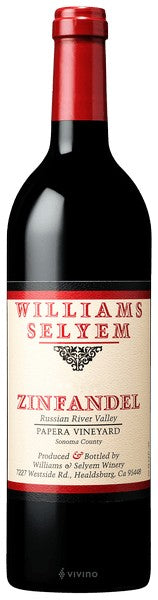 Williams Selyem - Papera Vineyard Zinfandel 2021 (750ml)