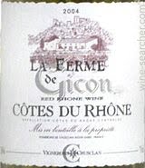 Laudun-Chusclan (Maison Sinnae) La Ferme de Gicon Côtes-du-Rhône Rouge 2018 (750ml)