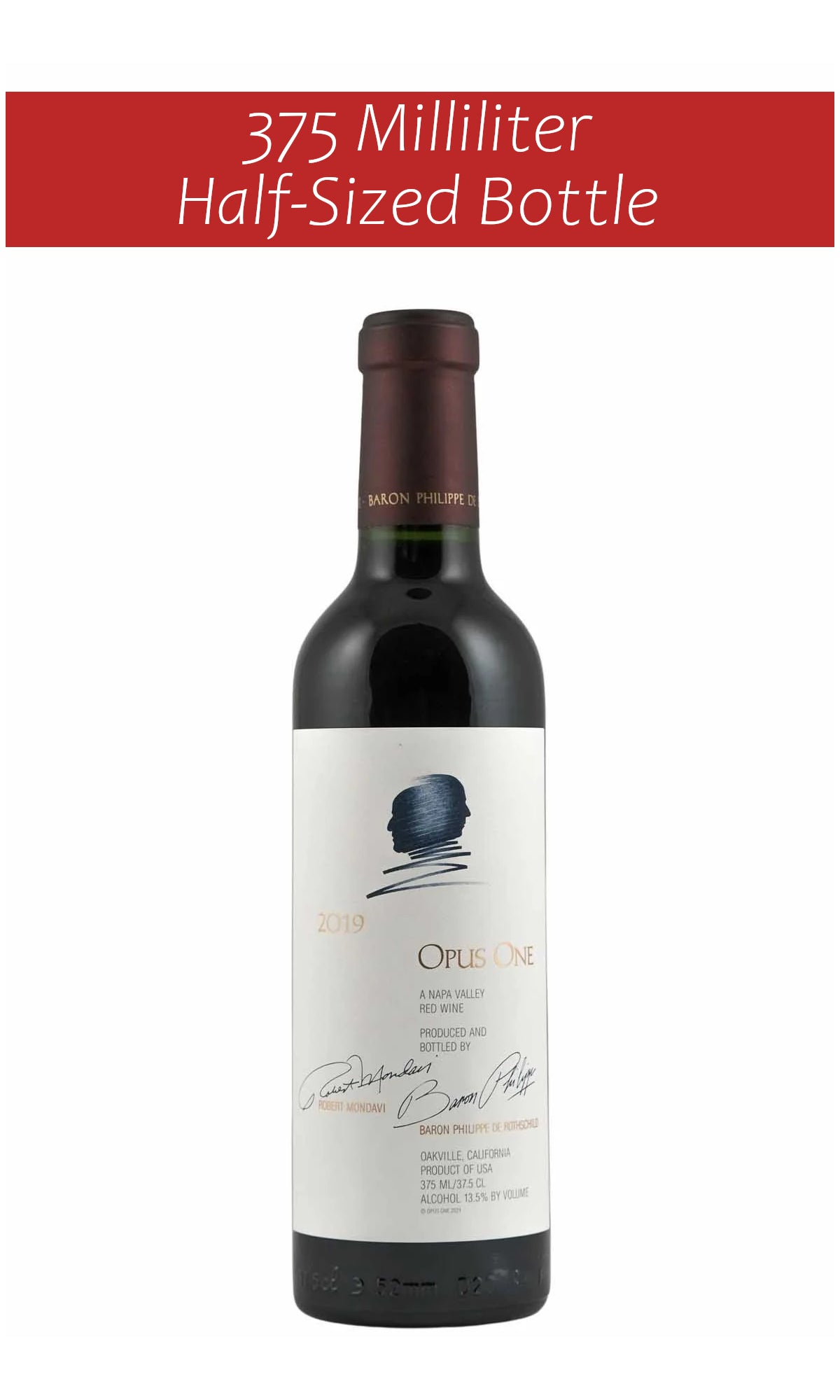 Opus One Red Wine Napa Valley 2019 (375ml)