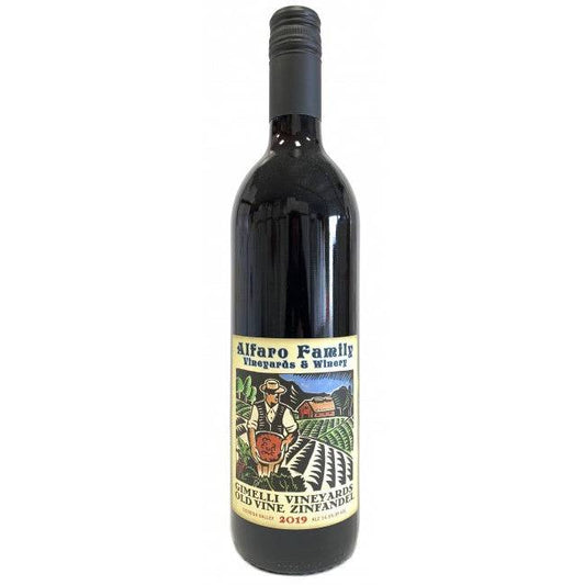 Alfaro Family Gimelli Vineyards Old Vine Zinfandel 2019 (750ml)