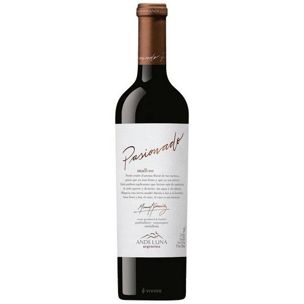 Andeluna Pasionado Malbec 2017 (750ml)