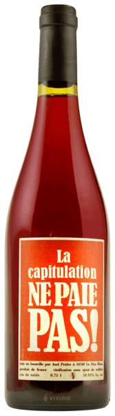 Axel Prufer - La Capitulation Ne Paie Pas 2022 (750ml)