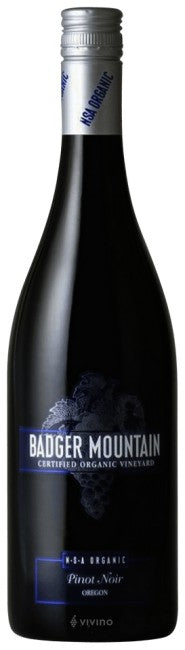 Badger Mountain Pinot Noir (N.S.A Organic) 2020 (750ml)