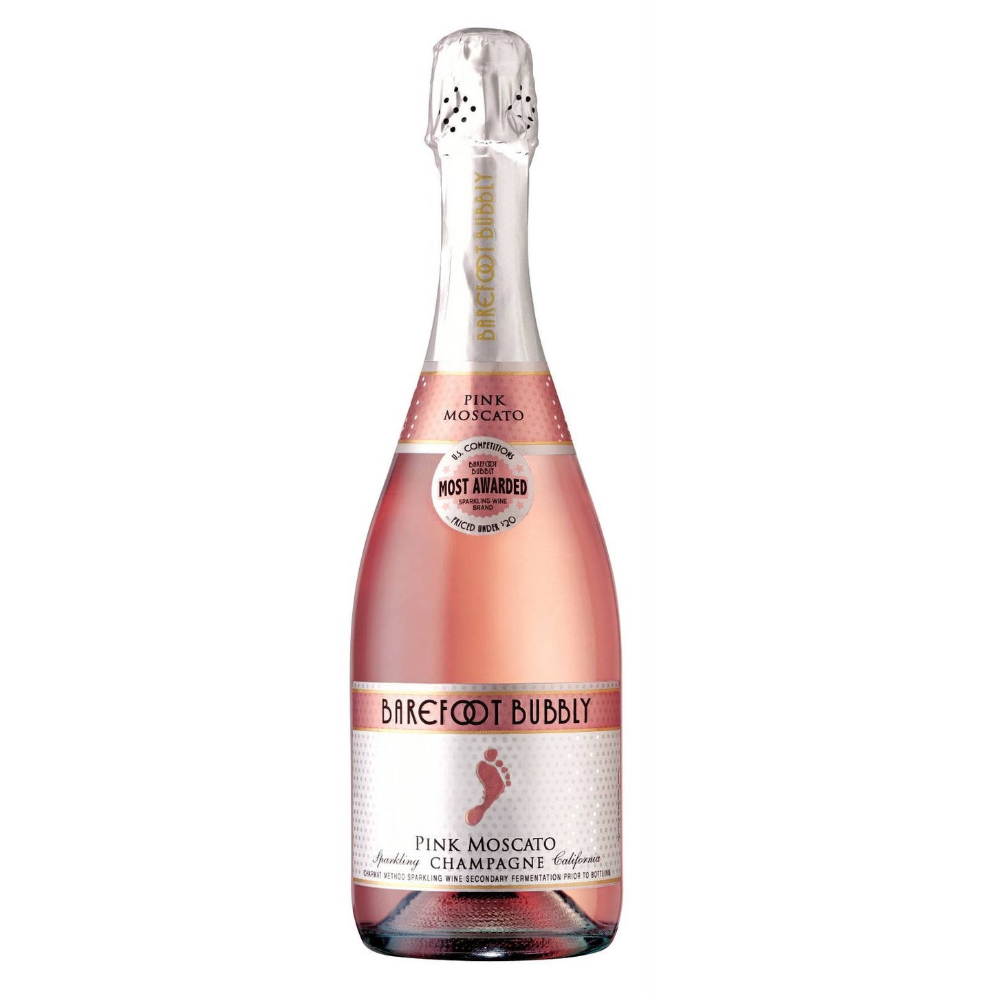 Barefoot Bubbly Pink Moscato NV (750 ml)