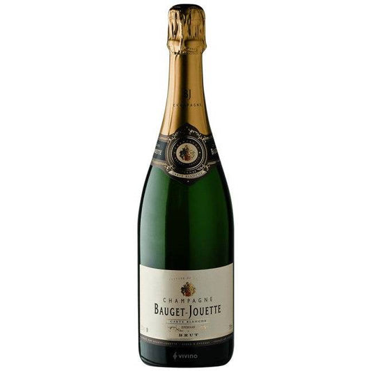 Bauget Jouette Carte Blanche Brut Champagne NV (750 ml)