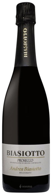 Andrea Biasiotto Prosecco Millesimato 2022 (750ml)