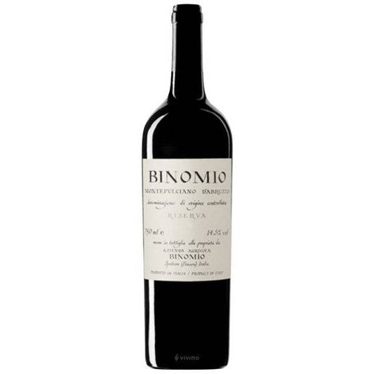 Binomio Montepulciano d'Abruzzo Riserva 2020 (750ml)