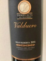 Bodegas Valduero - Tierra Alta de 2 Racimos Gran Reserva 2014 (750ml)