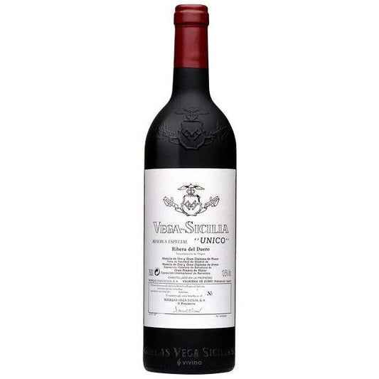 Bodegas Vega Sicilia Ribera del Duero Unico Reserva Especial NV (750 ml)