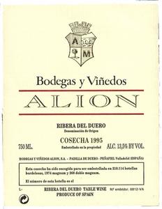 Bodegas y Viñedos Alion Ribera del Duero Reserva 2019 (750ml)