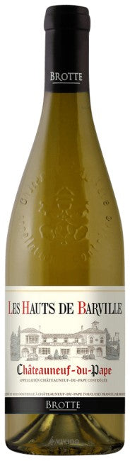 Brotte Châteauneuf-du-Pape Les Hauts de Barville Blanc 2022 (750ml)