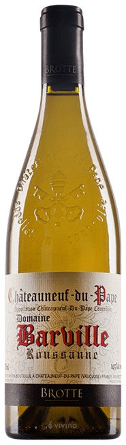 Brotte Roussanne Châteauneuf-du-Pape Domaine Barville Blanc 2020 (750ml)