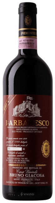 Bruno Giacosa - Barbaresco Santo Stefano Riserva 1982 (750ml)