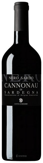 Cantina di Mogoro Nero Sardo Cannonau di Sardegna 2018 (750ml)