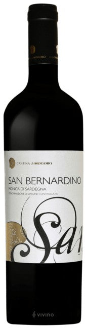 Cantina di Mogoro San Bernardino Monica di Sardegna 2018 (750ml)