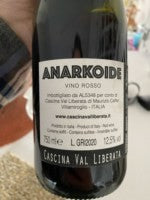 Cascina Val Liberata - Anarkoide Rosso 2020 (750ml)