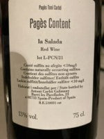 Celler la Salada - El Pagès Content Negre 2022 (750ml)