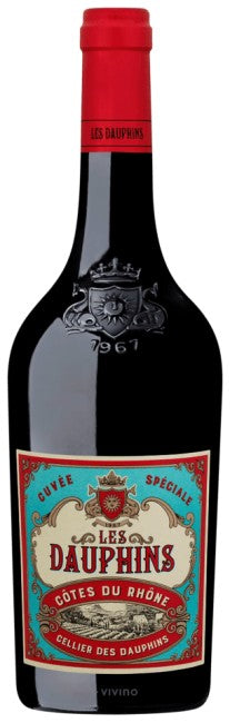 Cellier des Dauphins Les Dauphins Cuvée Speciale Côtes du Rhône Rouge 2020 (750ml)